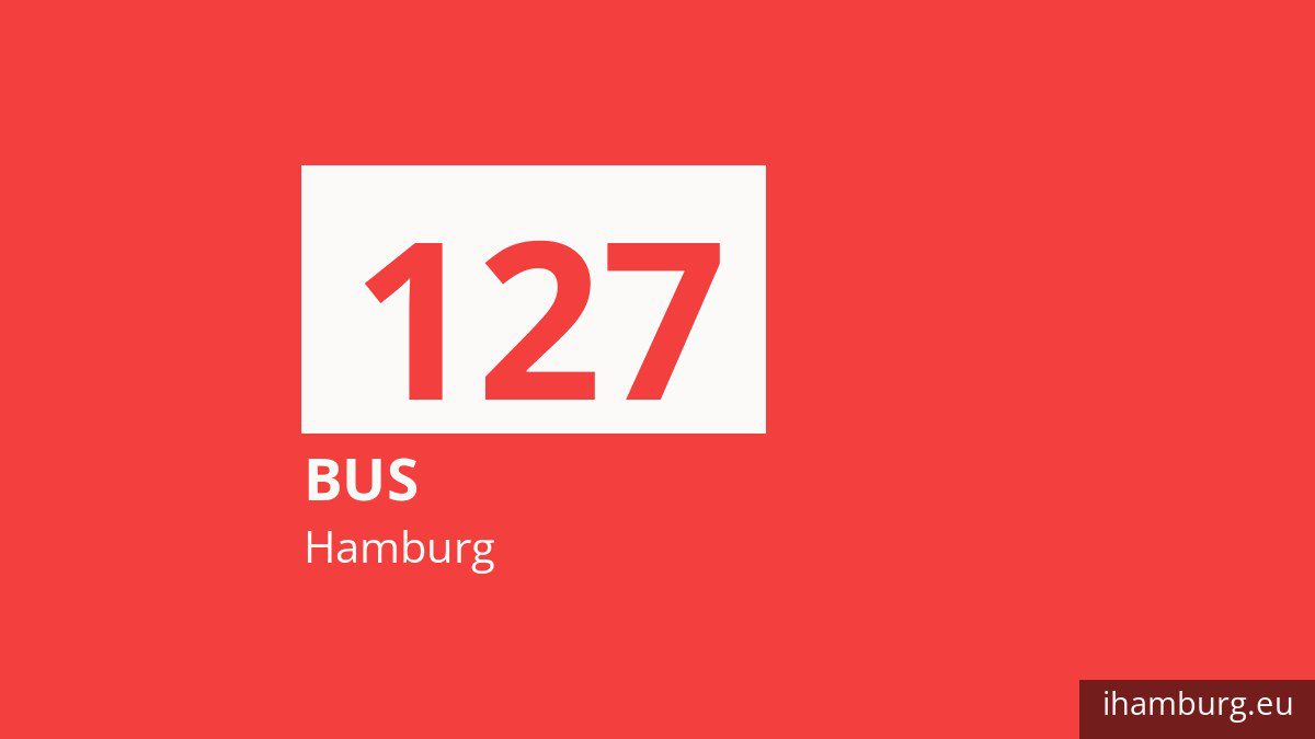 Bus 127 in Hamburg