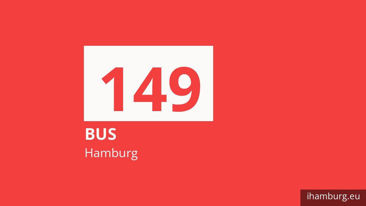 Bus 149 in Hamburg