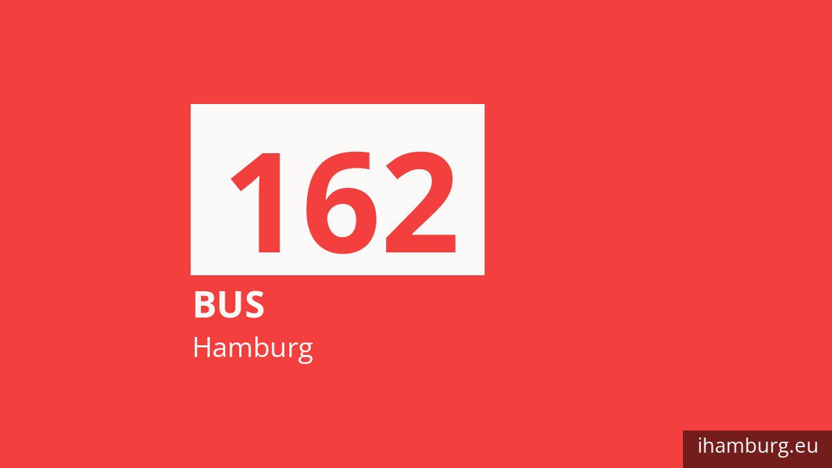 Bus 162 in Hamburg
