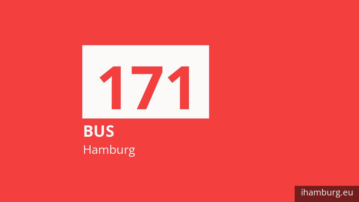 Bus 171 in Hamburg