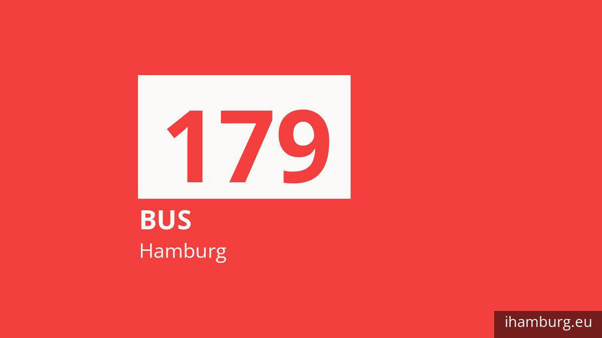 Bus 179 in Hamburg
