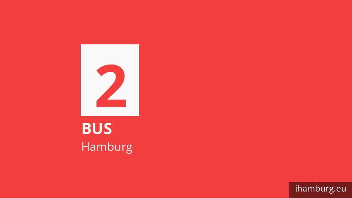 Bus 2 in Hamburg
