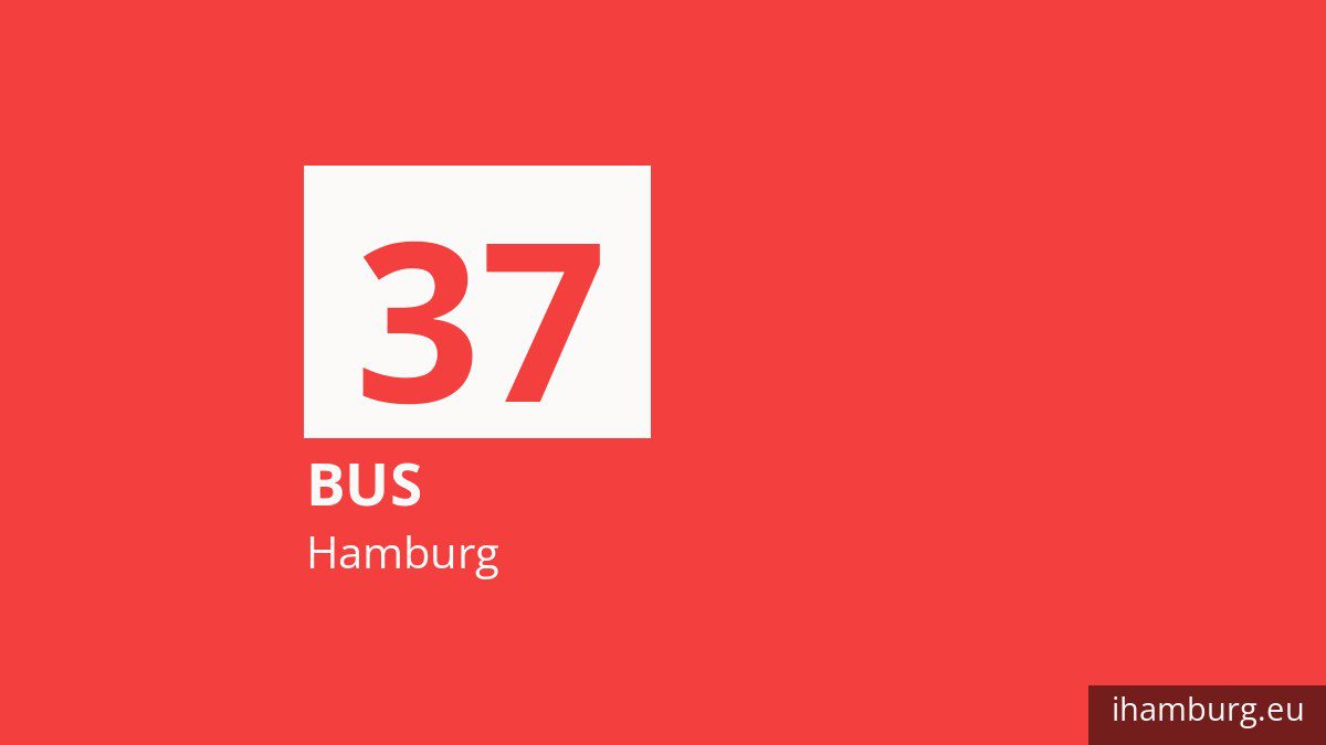 Bus 37 in Hamburg