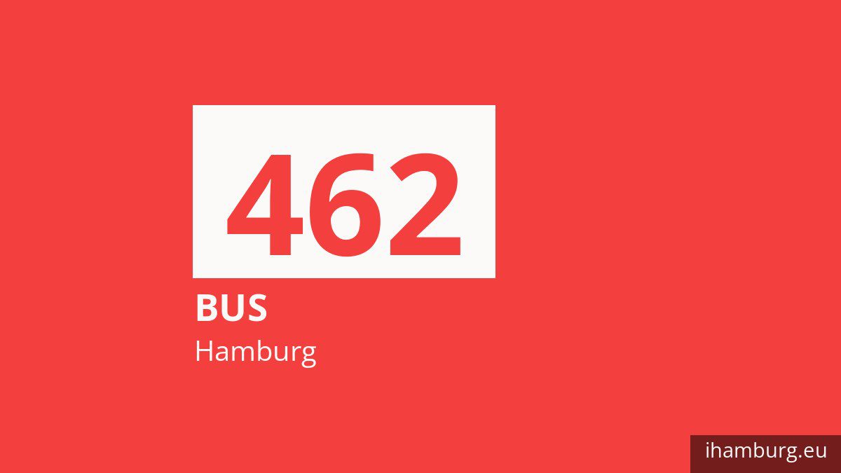 Bus 462 in Hamburg