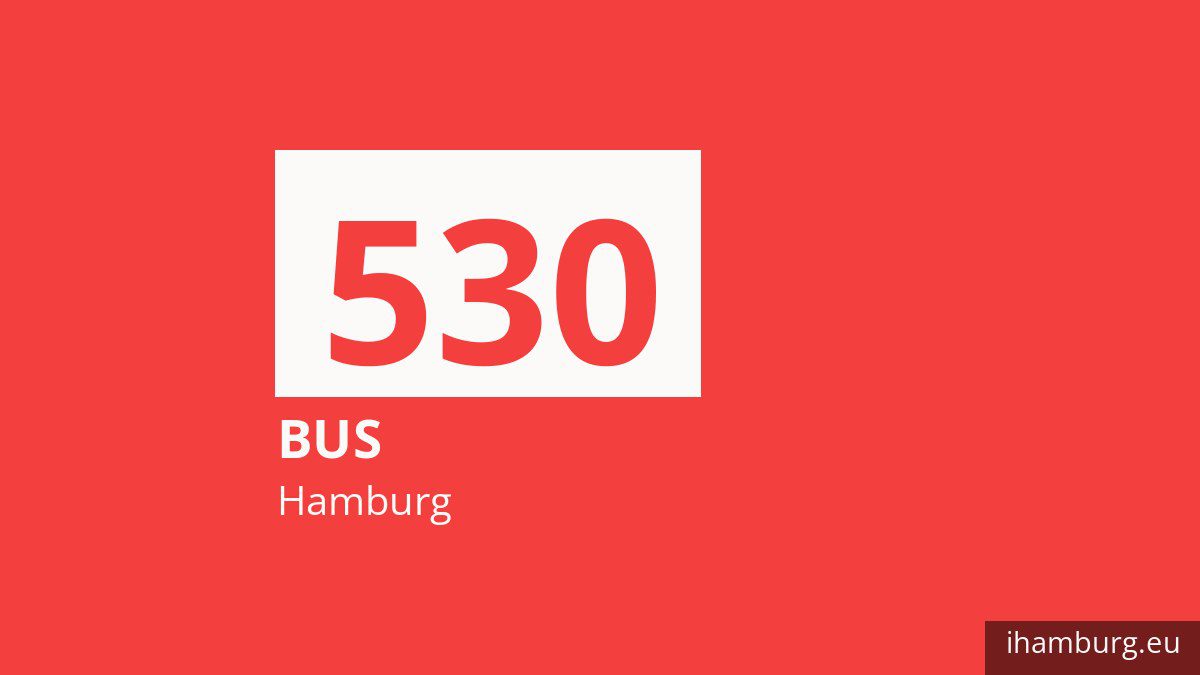 Bus 530 in Hamburg