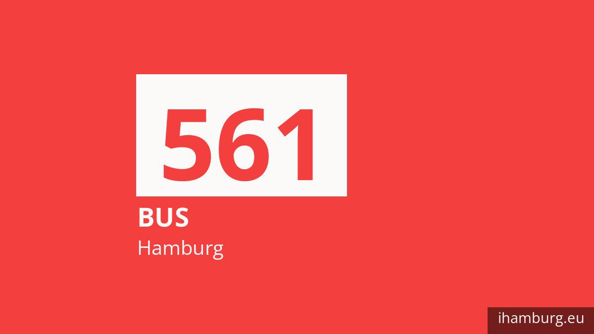 Bus 561 in Hamburg