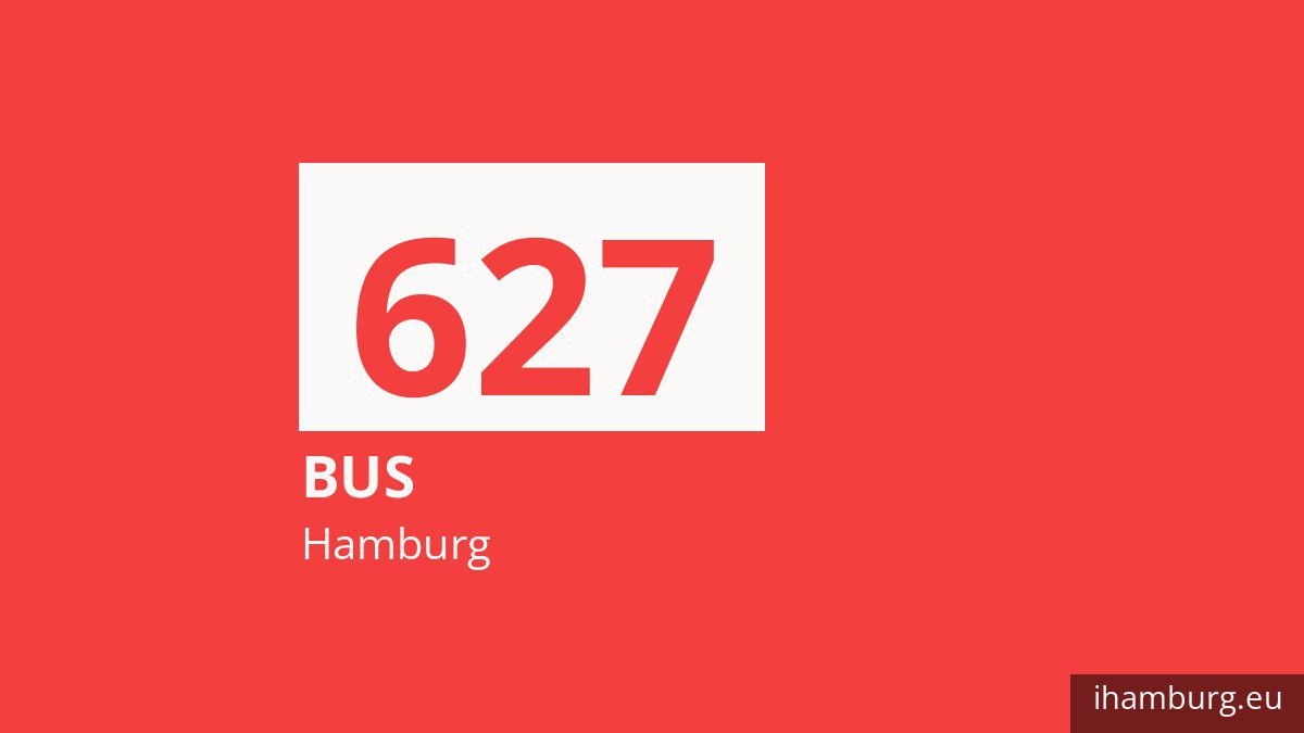 Nachtbus 627 in Hamburg