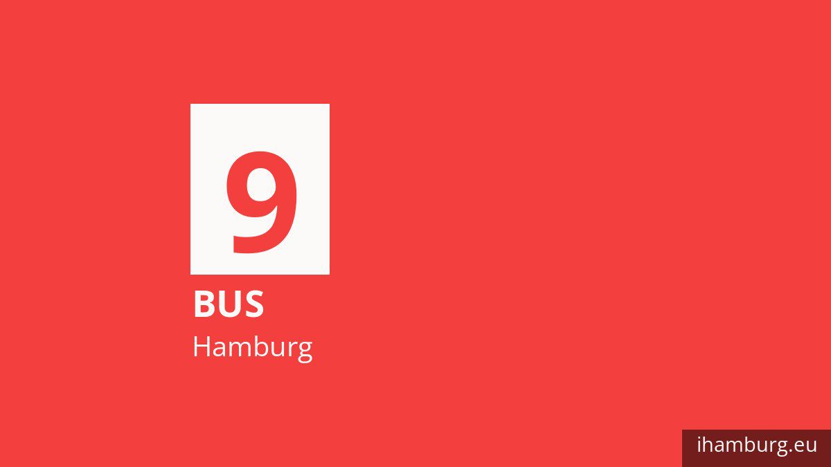 Bus 9 in Hamburg